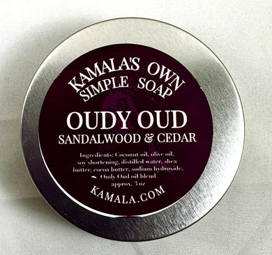 Oudy Oud simple soap