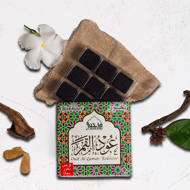Oud Al Qamar Bakhoor I 9 pcs Floral Arabic Incense Bricks