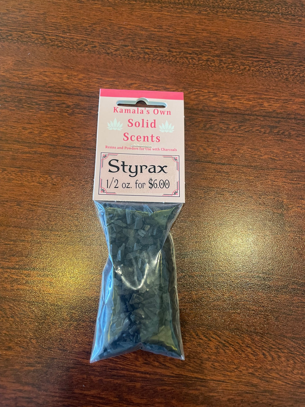 Styrax resin