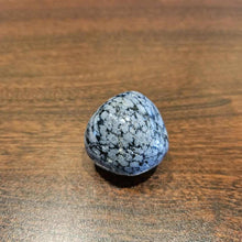 Snowflake obsidian large tumble