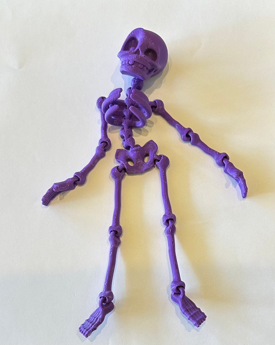 Purple skeleton