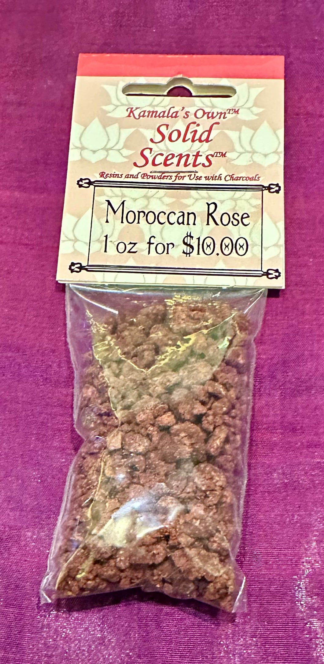 Moroccan Rose resin
