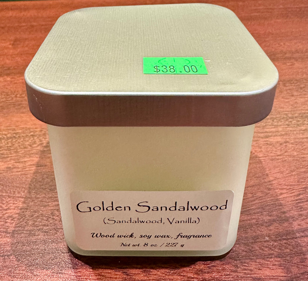 Golden Sandalwood candle