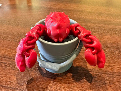 Lobster in a bucket