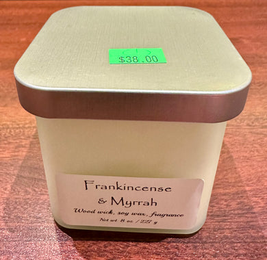 Frankincense and Myrrah candle