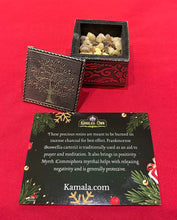 Silver tree Frankincense and Myrrh box