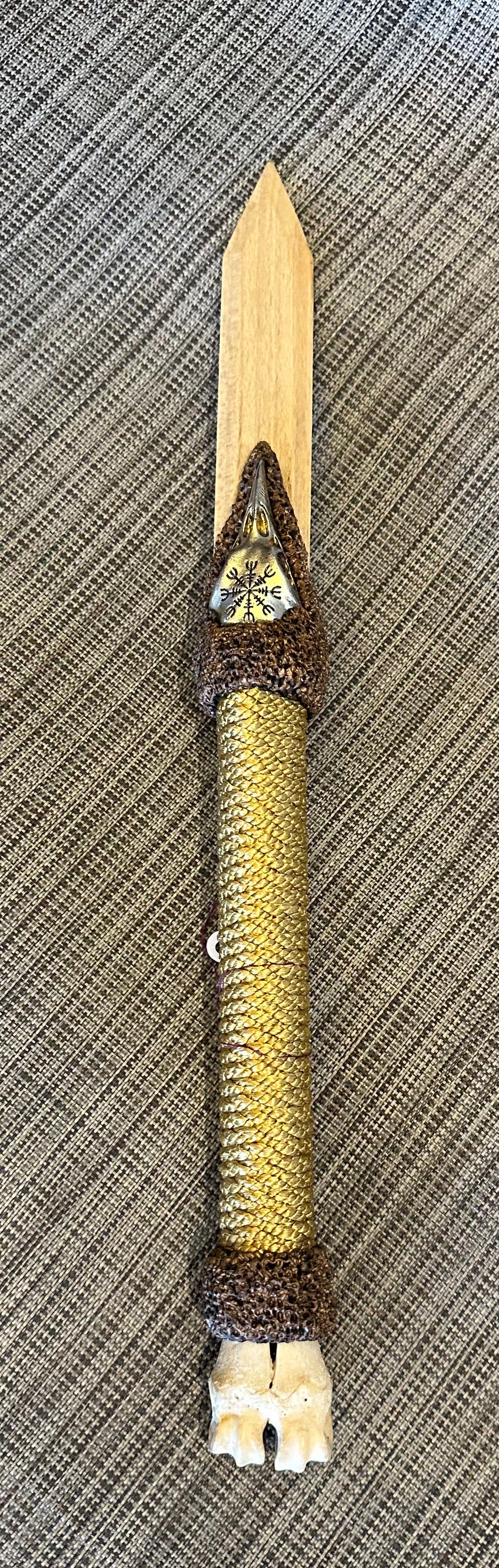 Skull athame