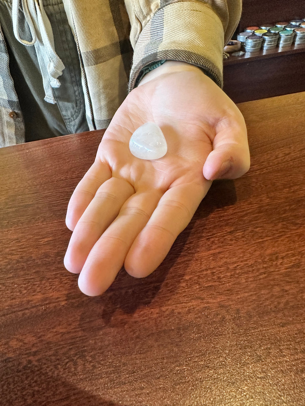 Clear quartz chunk