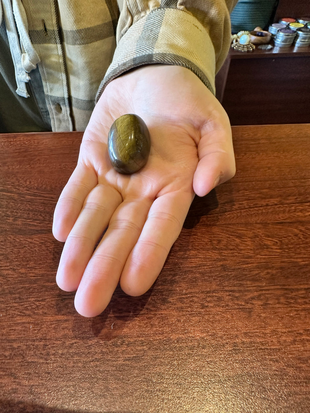 Large tiger eye chunk