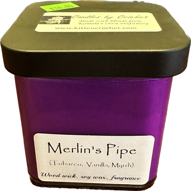 Merlin’s Pipe candle