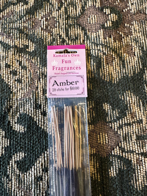 Amber incense
