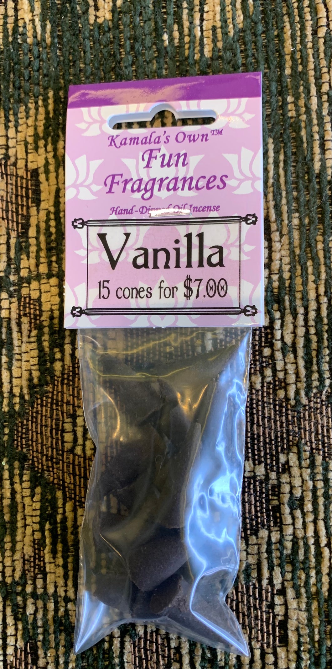 Vanilla cones