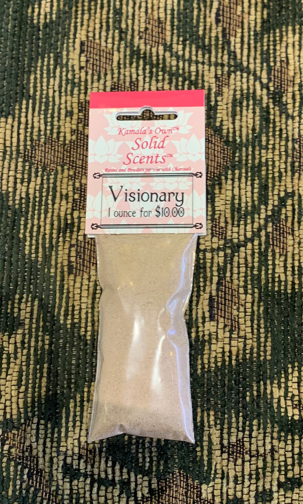 Visionary powdered incense