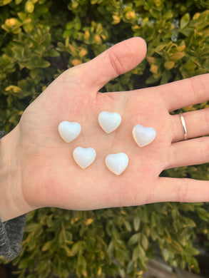 Opalite mini hearts