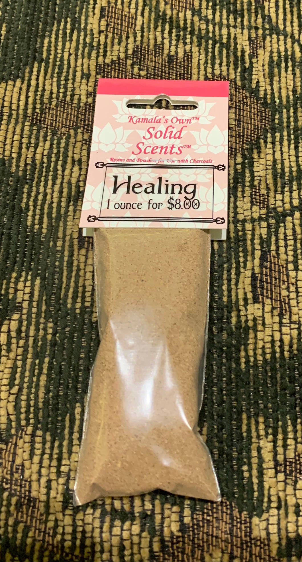 Healing powdered incense