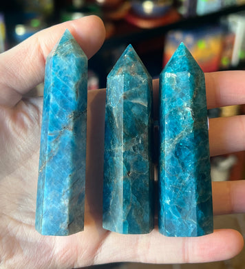 Blue Apatite towers